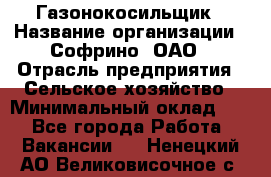 Газонокосильщик › Название организации ­ Софрино, ОАО › Отрасль предприятия ­ Сельское хозяйство › Минимальный оклад ­ 1 - Все города Работа » Вакансии   . Ненецкий АО,Великовисочное с.